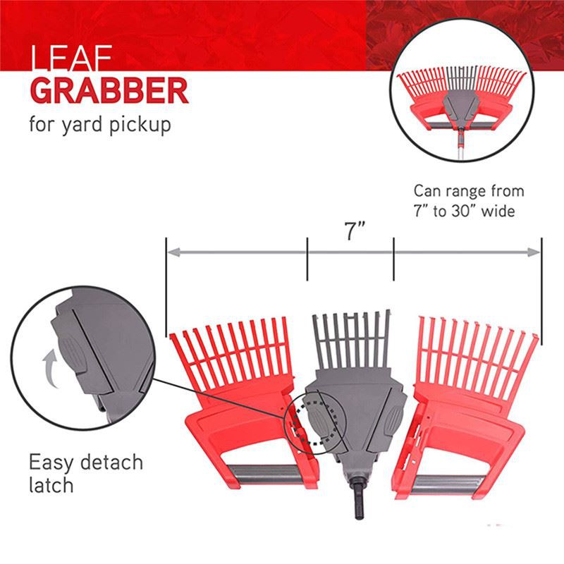 detachable rake heads