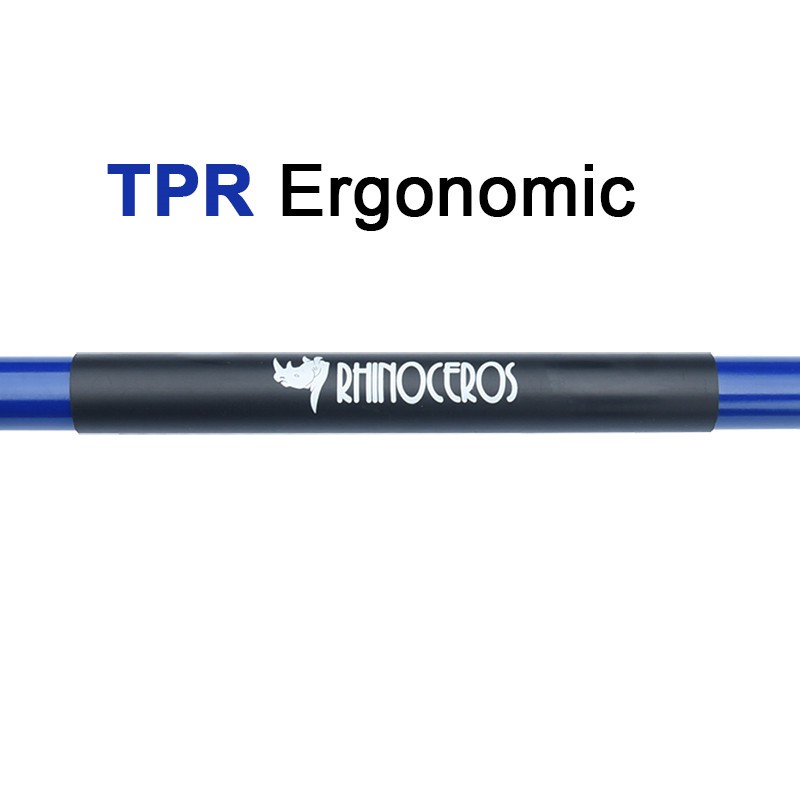 Fiberglass rake  with middle cusion