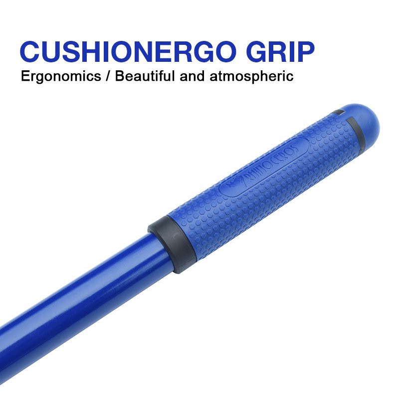 End grip of long handled garden hoe