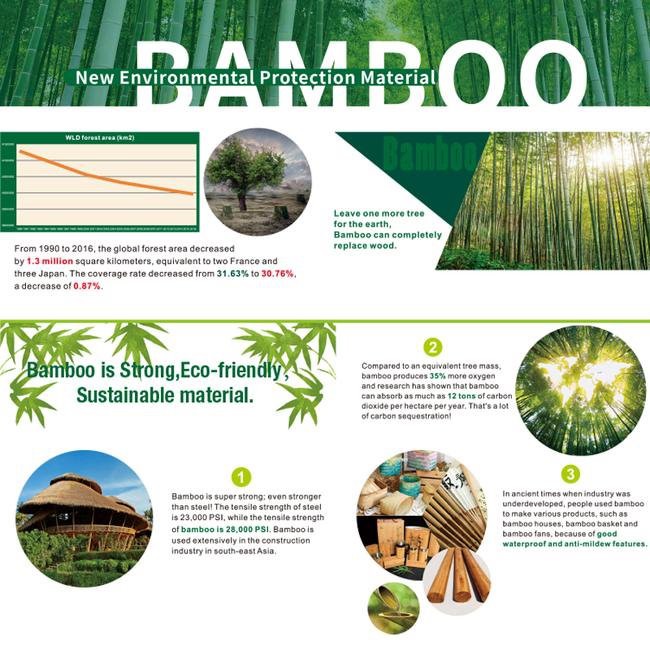 Hand Fan Rake bamboo