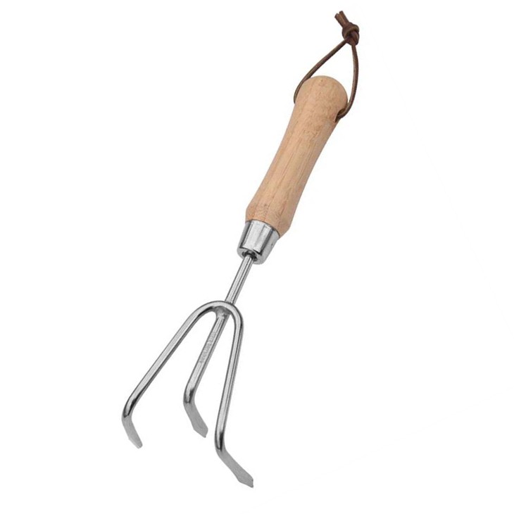 Trí shaothróir láimhe prong